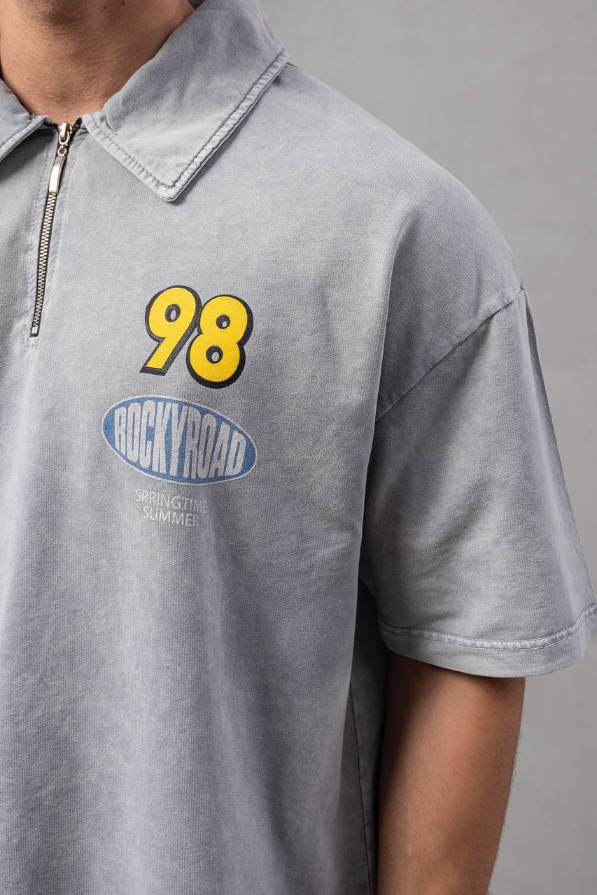 Oversize 98 Polo T-Shirt Withinblack