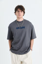 AUTHENTIC Embroidery Oversize Cotton Tee Withinblack