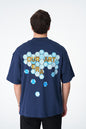 ERA Embroidered Oversize Washed Cotton Tee Withinblack