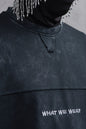What We Wear Panel Oversize Cotton T-Shirt Withinblack