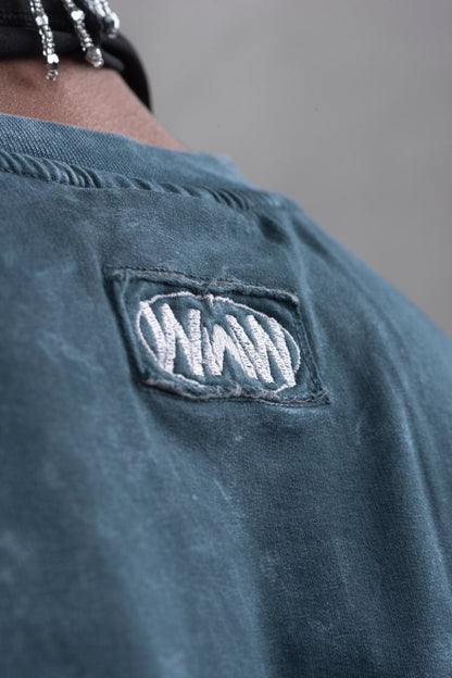 What We Wear Panel Oversize Cotton T-Shirt Withinblack