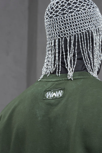 What We Wear Panel Oversize Cotton T-Shirt Withinblack