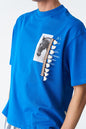 Horse Tassel Graphic Oversize Cotton Tee Withinblack