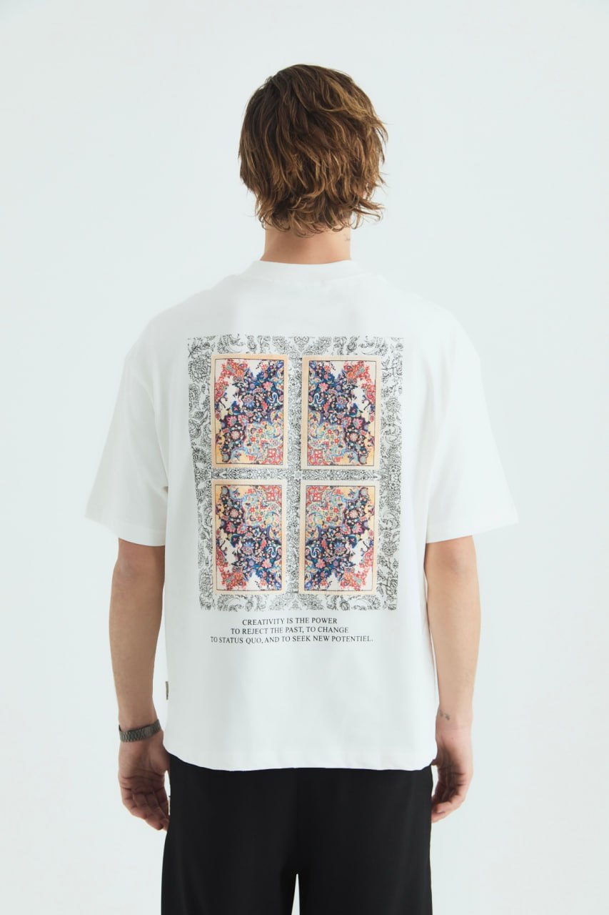 I Am Not Done Changing Panel Oversize Cotton Tee Withinblack
