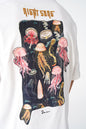 Night Song Jellyfish Graphic Oversize Cotton Tee Withinblack