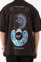Self Love Is A Superpower Stained Glass Print Oversize Tee Withinblack