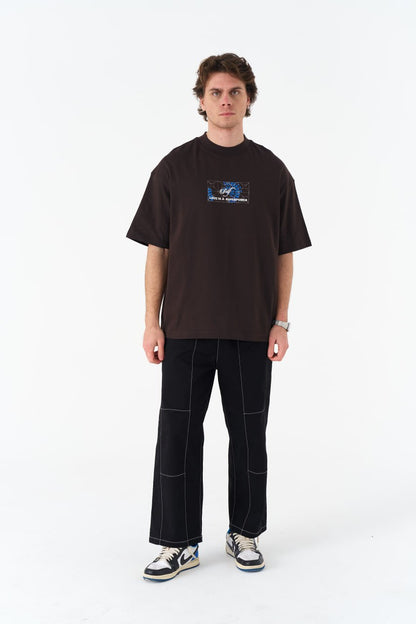 Self Love Is A Superpower Stained Glass Print Oversize Tee Withinblack