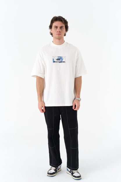 Self Love Is A Superpower Stained Glass Print Oversize Tee Withinblack