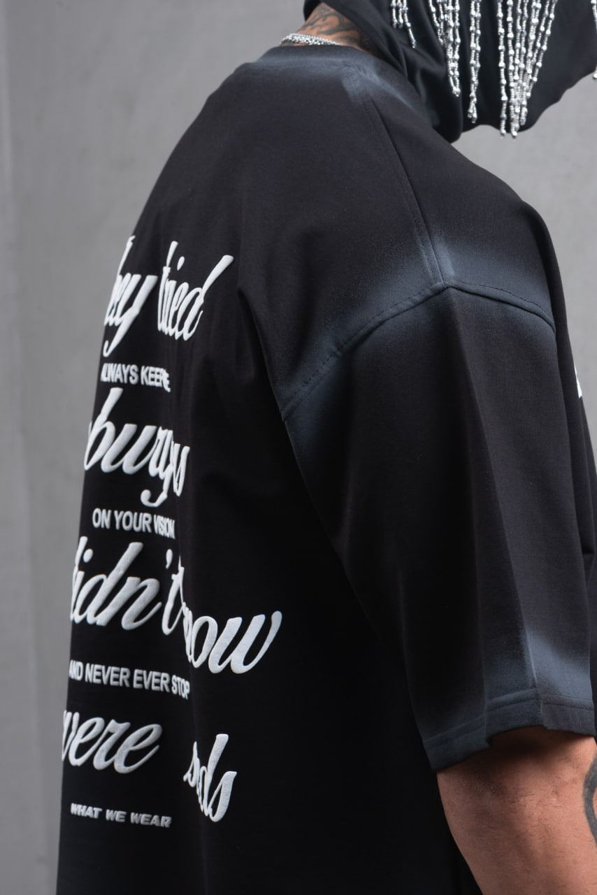They Tried To Bury Us Oversize Cotton Tee Withinblack