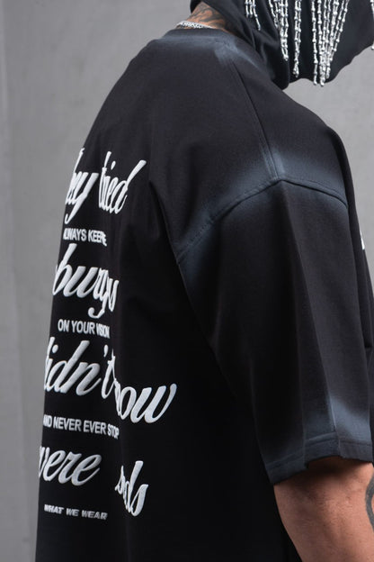 They Tried To Bury Us Oversize Cotton Tee Withinblack