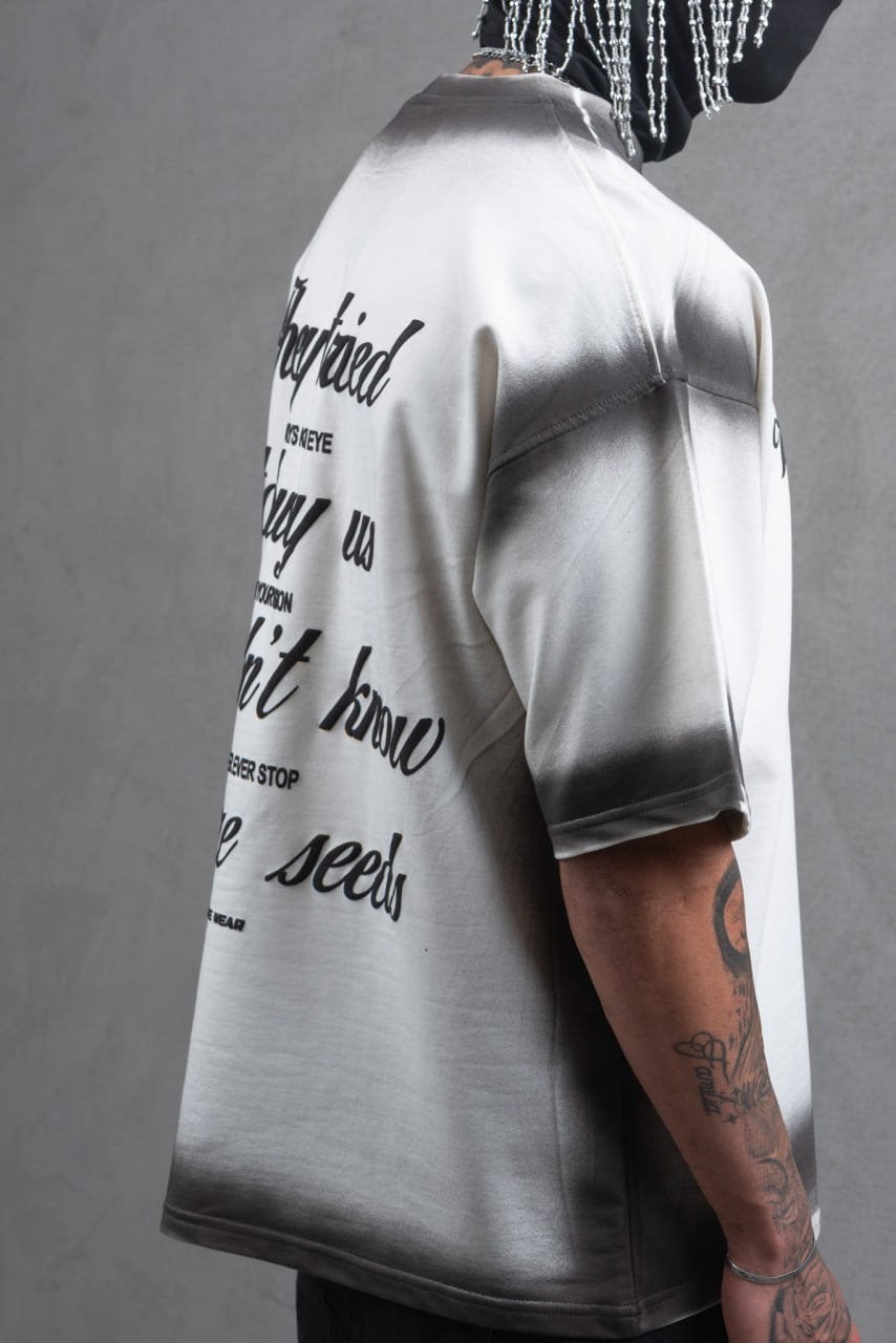 They Tried To Bury Us Oversize Cotton Tee Withinblack