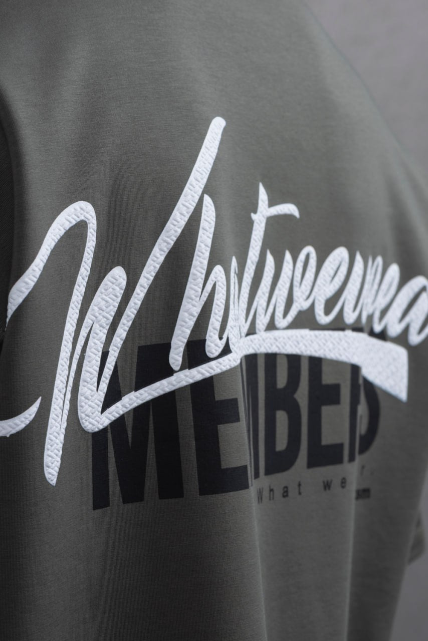 What We Wear MEMBERS Oversize Graphic Cotton T-Shirt – Unisex Streetwear Withinblack