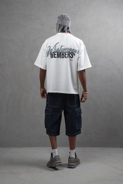 What We Wear MEMBERS Oversize Graphic Cotton T-Shirt – Unisex Streetwear Withinblack