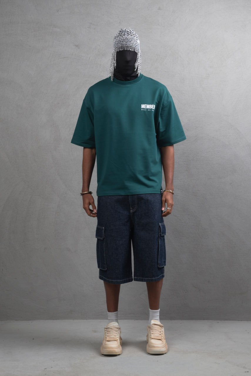What We Wear MEMBERS Oversize Graphic Cotton T-Shirt – Unisex Streetwear Withinblack