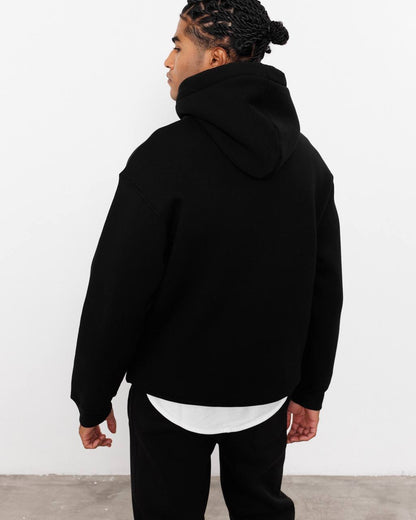 Oversized 3-Thread Hoodie Sweatpants Set Withinblack