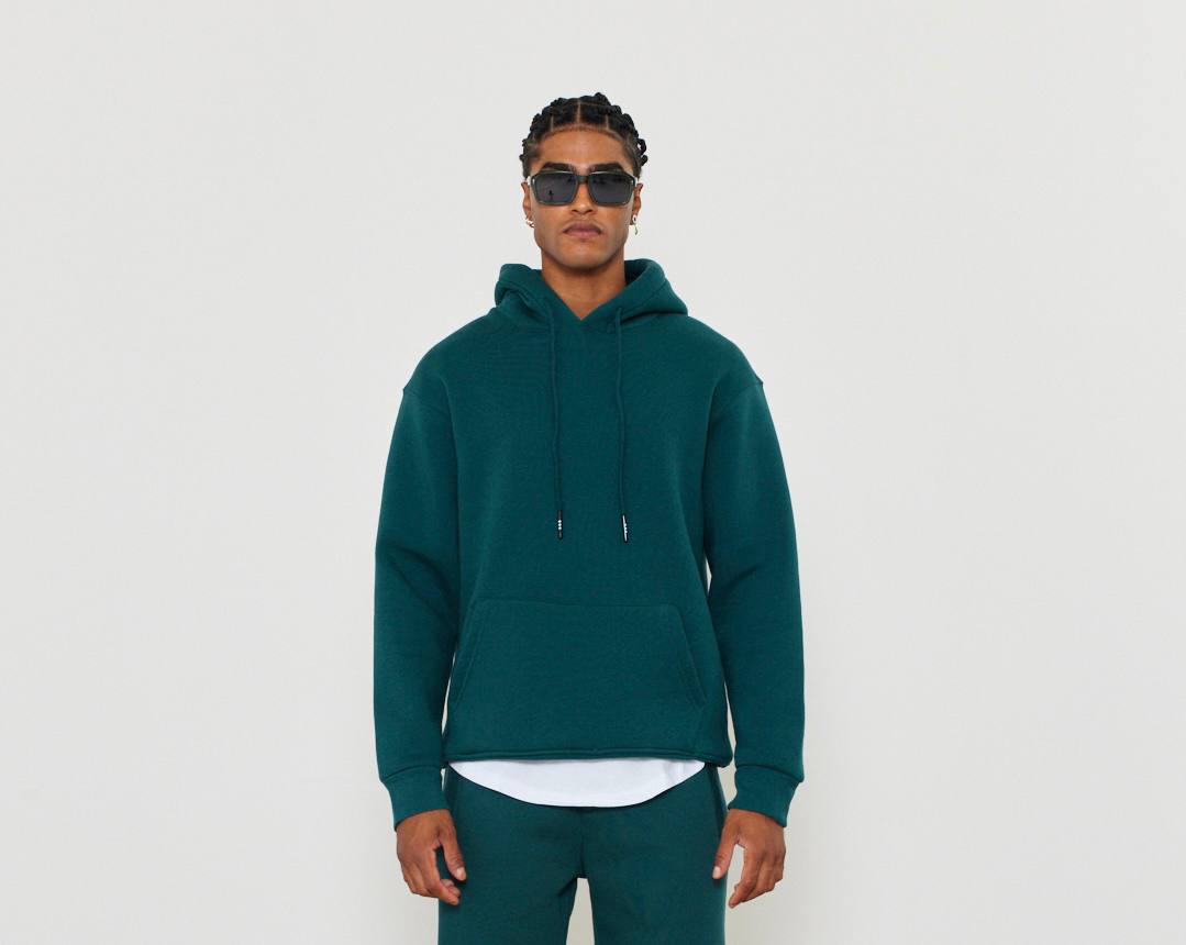 Oversized 3-Thread Hoodie Sweatpants Set Withinblack