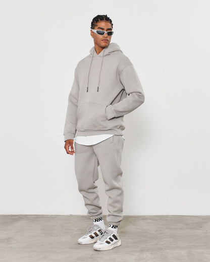 Oversized 3-Thread Hoodie Sweatpants Set Withinblack