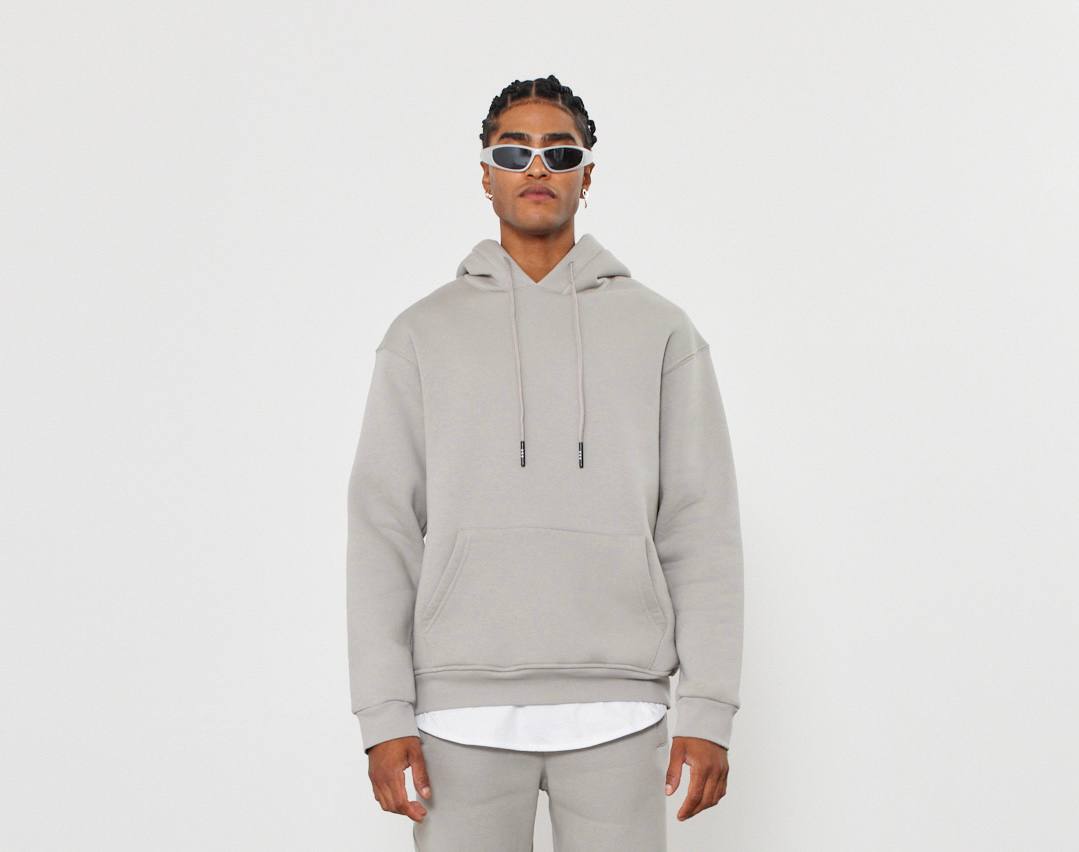 Oversized Hoodie Sweatshirt in Solid Color Withinblack