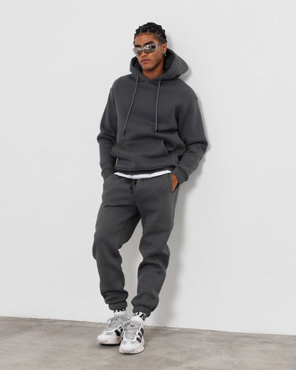Oversized 3-Thread Hoodie Sweatpants Set Withinblack