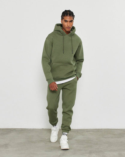 Oversized 3-Thread Hoodie Sweatpants Set Withinblack