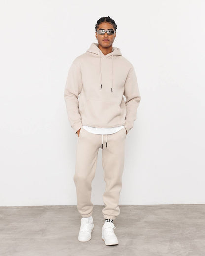 Oversized 3-Thread Hoodie Sweatpants Set Withinblack