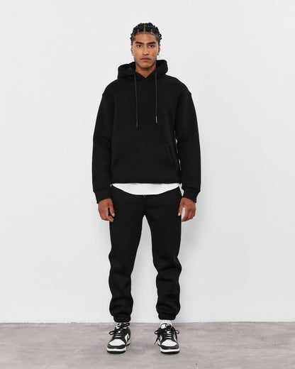 Oversized Hoodie Sweatshirt in Solid Color Withinblack