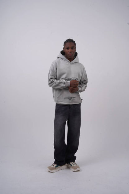 Oversized "Civilization" Graphic Hoodie - Unisex Streetwear Sweatshirt Withinblack