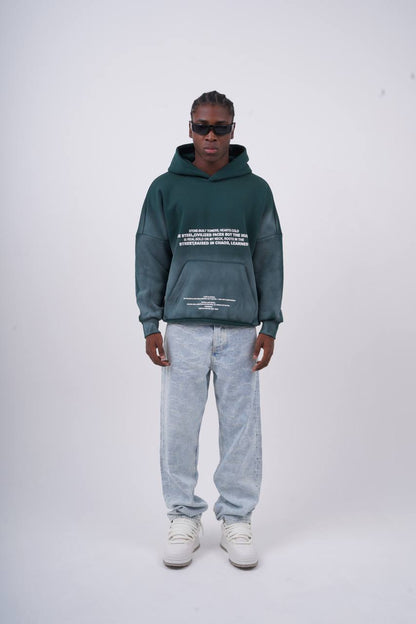 Oversized "Civilization" Graphic Hoodie - Unisex Streetwear Sweatshirt Withinblack