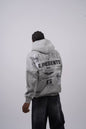 Oversized "Civilization" Graphic Hoodie - Unisex Streetwear Sweatshirt Withinblack