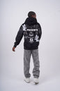 Oversized "Civilization" Graphic Hoodie - Unisex Streetwear Sweatshirt Withinblack