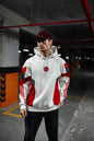 Oversized Hoodie with Turkish Flag Design Withinblack