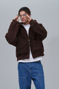 Oversized Sherpa Zip-Up Hoodie – Unisex Streetwear Comfort Withinblack