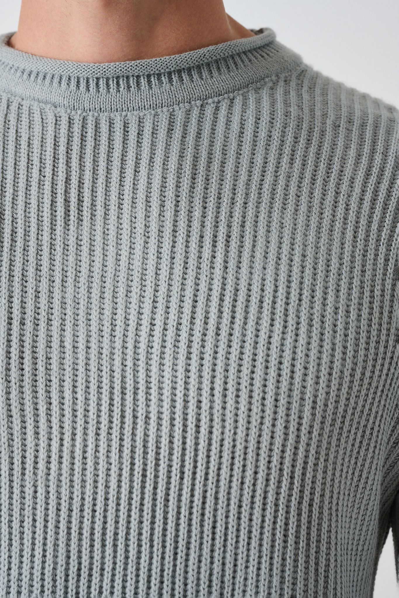Tube Neck Oversized Sweater Withinblack