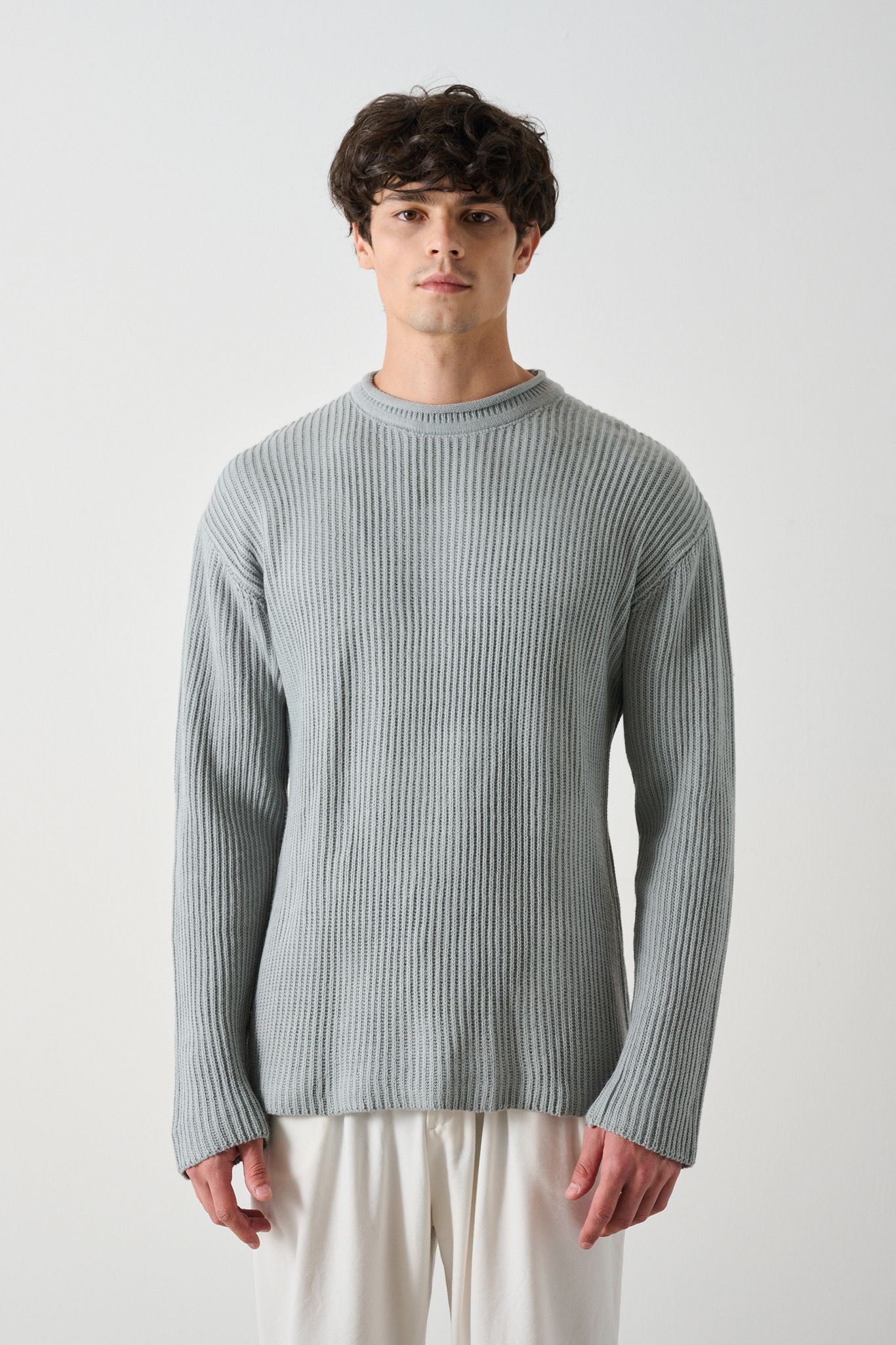 Tube Neck Oversized Sweater Withinblack