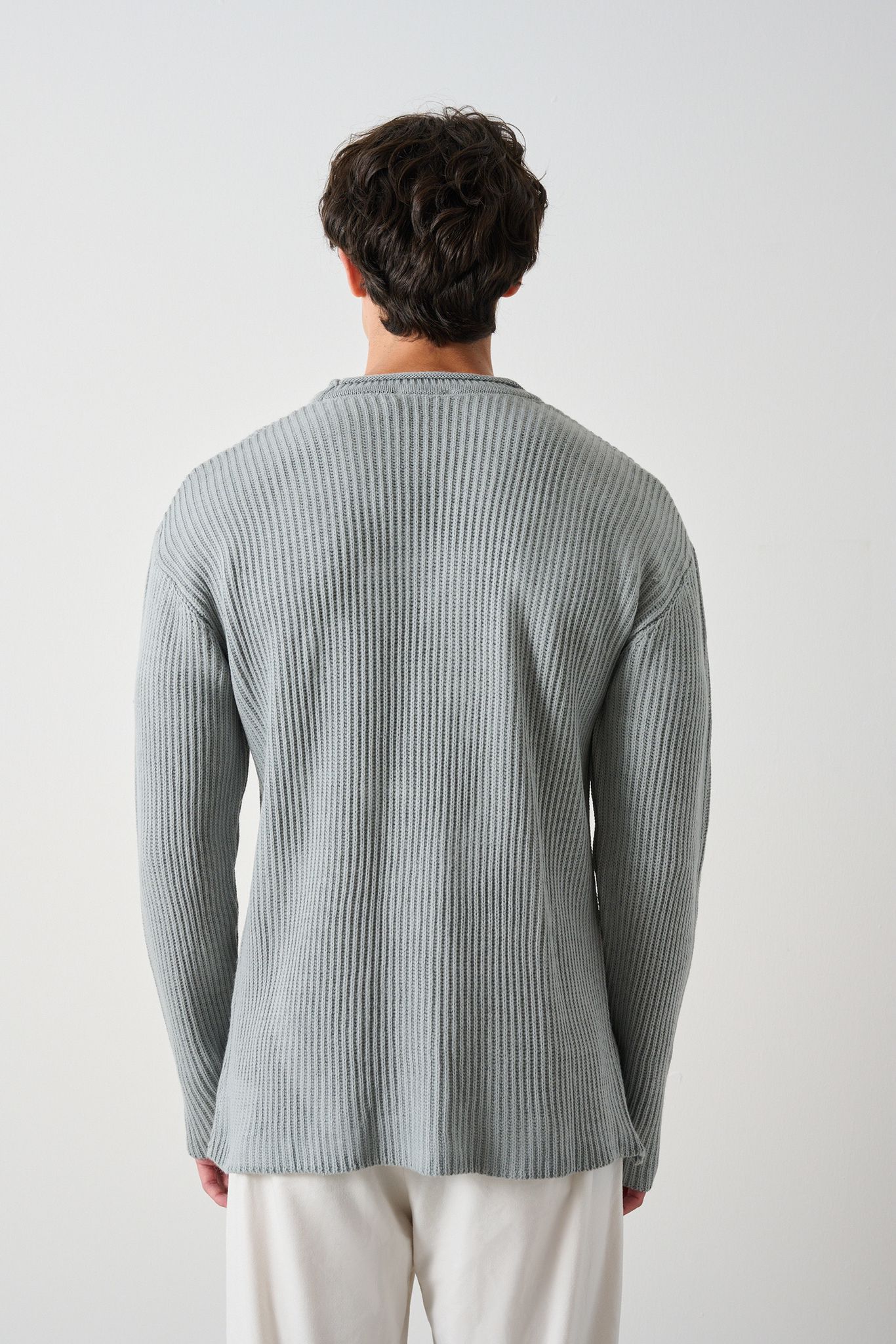 Tube Neck Oversized Sweater Withinblack