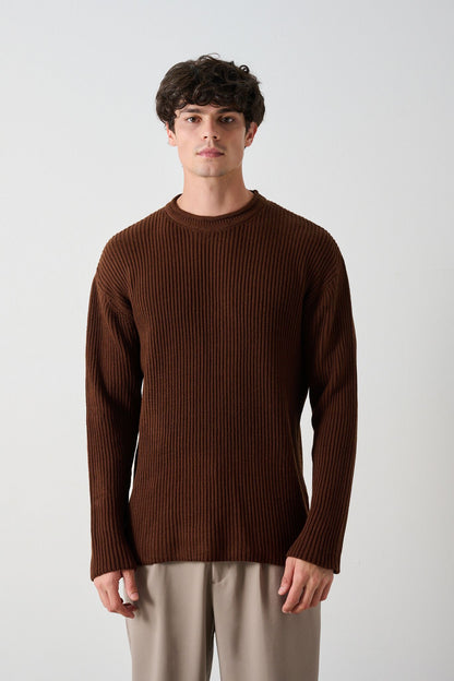 Tube Neck Oversized Sweater Withinblack