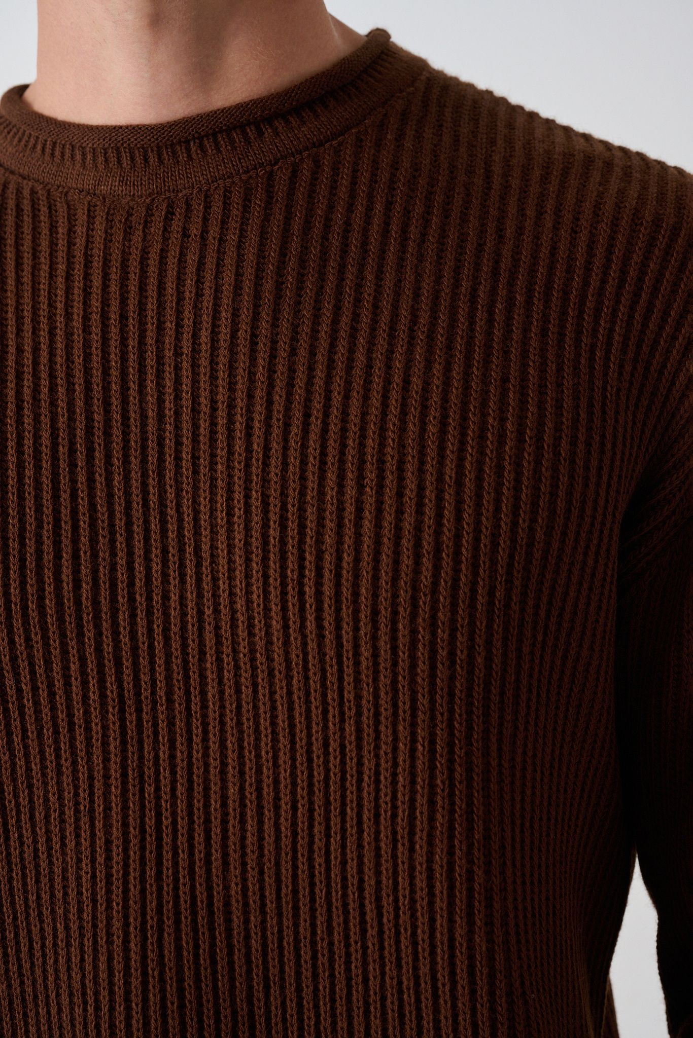 Tube Neck Oversized Sweater Withinblack