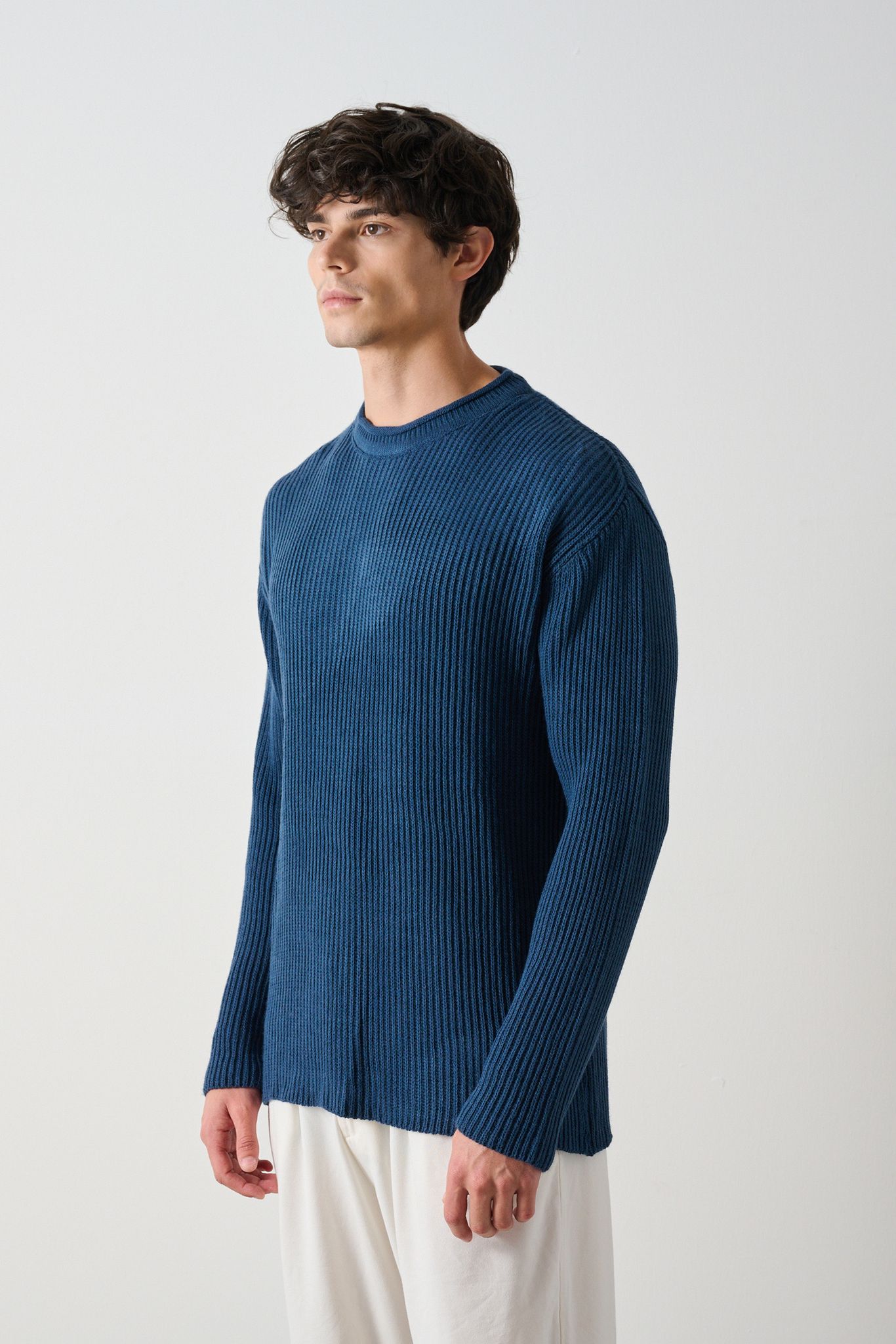 Tube Neck Oversized Sweater Withinblack