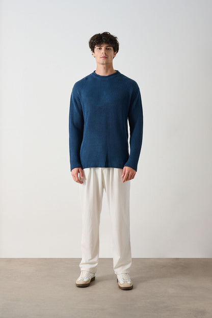 Tube Neck Oversized Sweater Withinblack