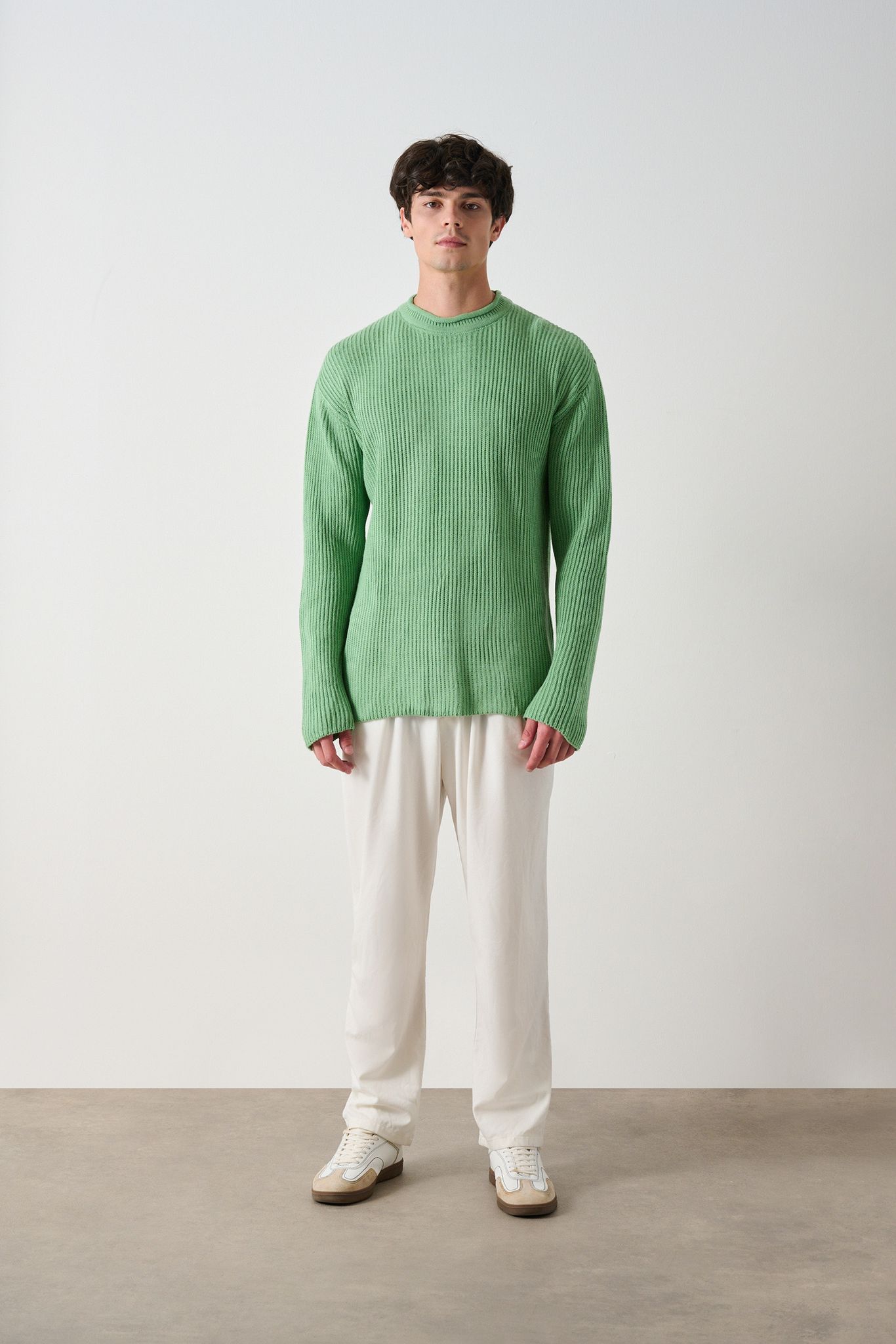Tube Neck Oversized Sweater Withinblack