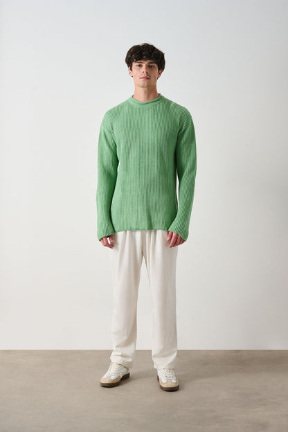 Tube Neck Oversized Sweater Withinblack