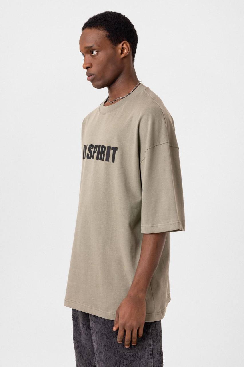 Oversized T-Shirt JOY SPIRIT Graphic Tee Withinblack