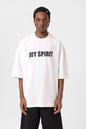 Oversized T-Shirt JOY SPIRIT Graphic Tee Withinblack