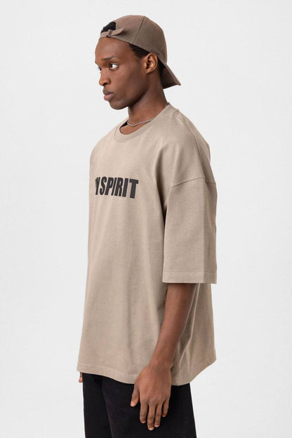 Oversized T-Shirt JOY SPIRIT Graphic Tee Withinblack