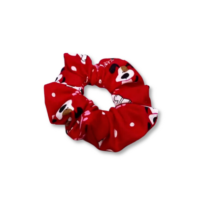 Mini Red Doggy Valentine's Day Scrunchie Enchanted Scrunch