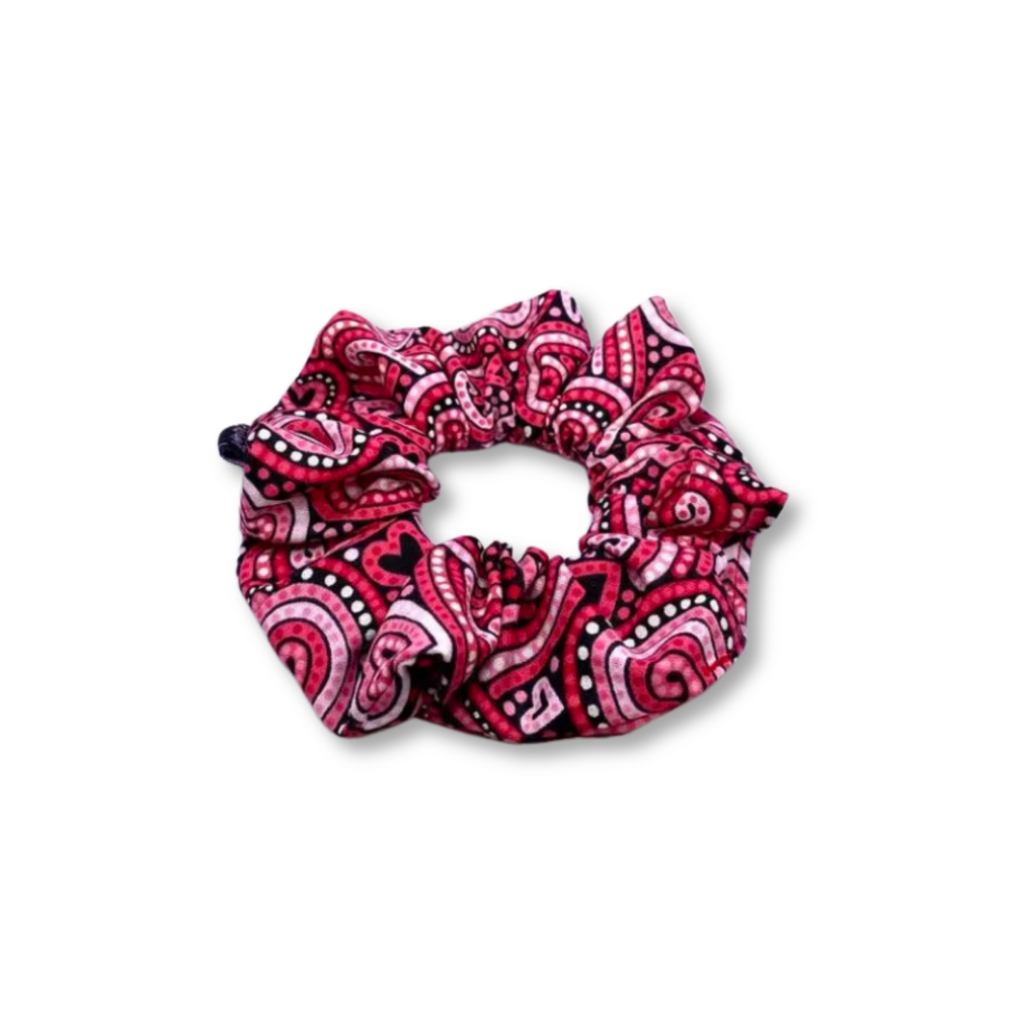 Mini Paisley Hearts Scrunchie Enchanted Scrunch