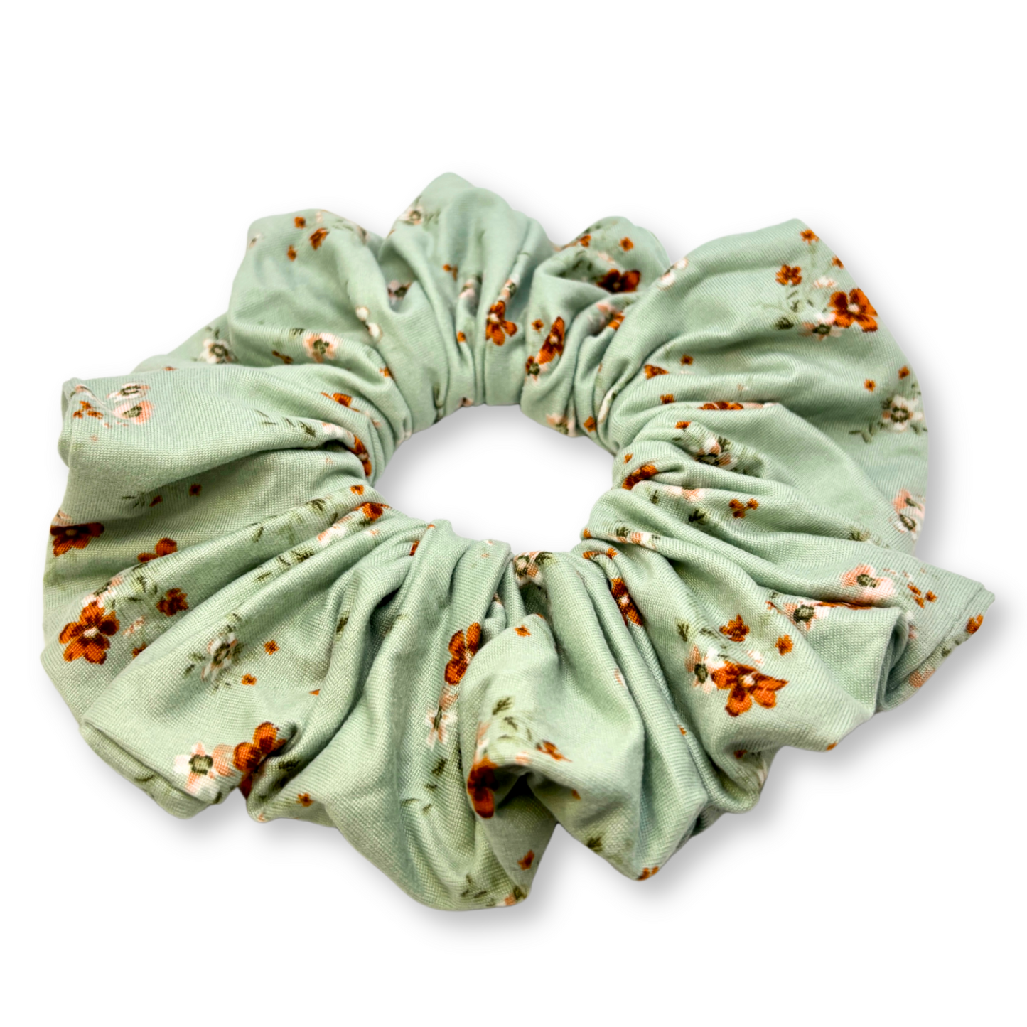 Tiny Flower Sage Scrunchie Enchanted Scrunch