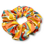Smiley Daisy Boho Ribbed Scrunchie Enchanted Scrunch
