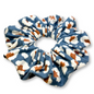 Blue Cheetah Scrunchie Enchanted Scrunch