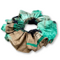 Teal Marble Scrunchie Enchanted Scrunch